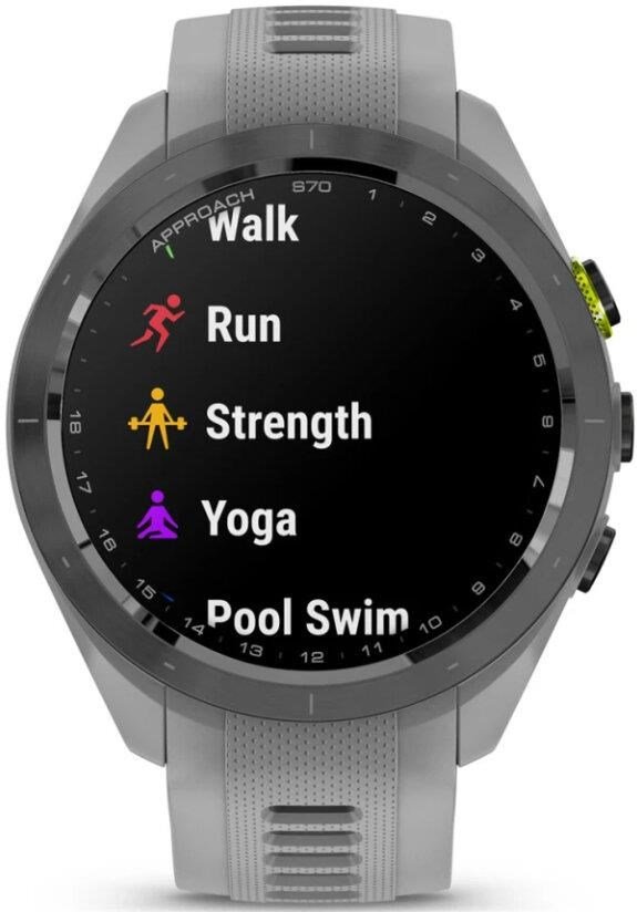 Garmin Approach S70 - 42 mm, šedé