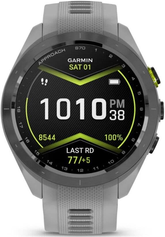 Garmin Approach S70 - 42 mm, šedé