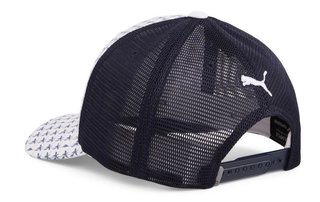 Puma Palms Trucker P pánská golfová čepice, bílo/modrá