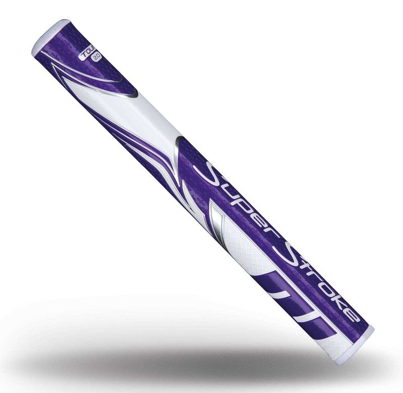 SuperStroke Zenergy Tour 2.0 putter grip, fialovo/bílý