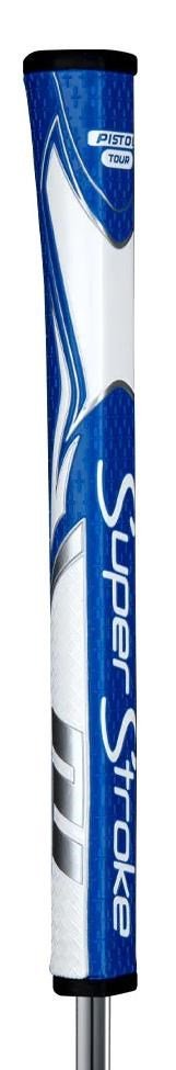 SuperStroke Zenergy Pistol GT Tour putter grip, modro/bílý