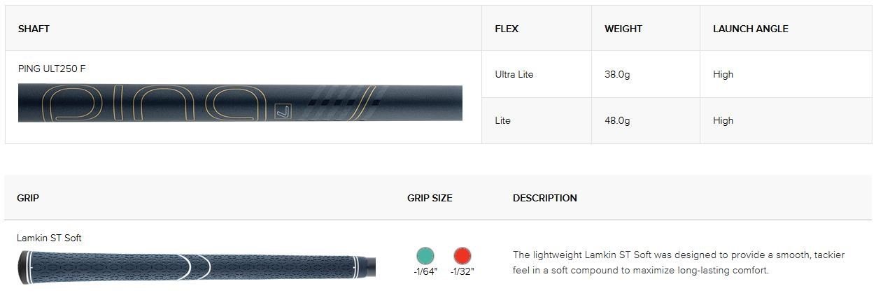 Ping G Le3 dámské fairway dřevo