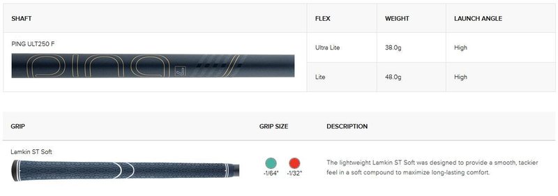 Ping G Le3 dámské fairway dřevo