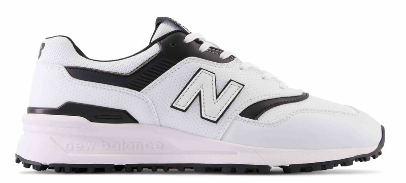 New Balance 997 SL pánské golfové boty, bílo/černé