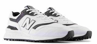 New Balance 997 SL pánské golfové boty, bílo/černé