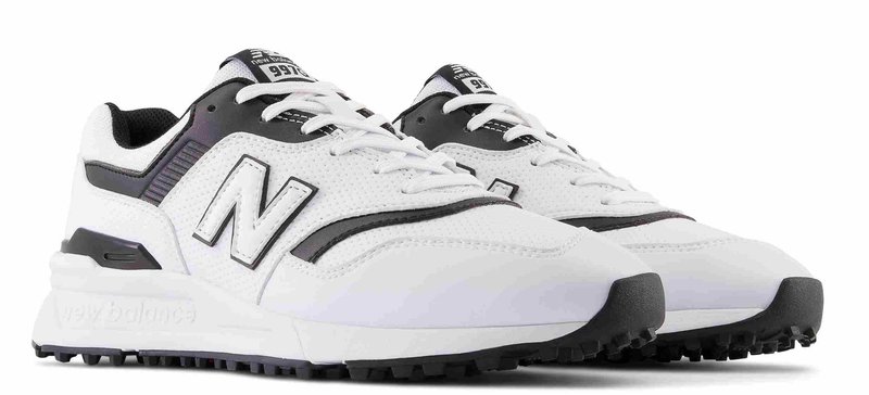 New Balance 997 SL pánské golfové boty, bílo/černé