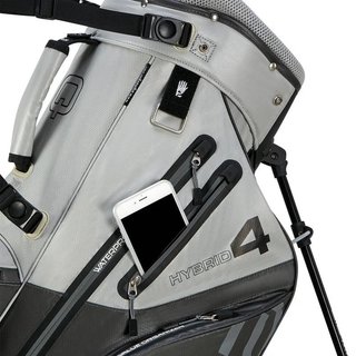 Big Max Aqua Hybrid 4 stand bag, šedo/černý