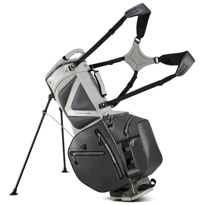 Big Max Aqua Hybrid 4 stand bag, šedo/černý