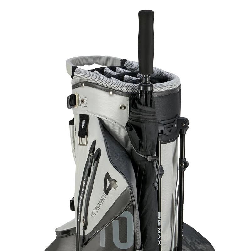Big Max Aqua Hybrid 4 stand bag, šedo/černý