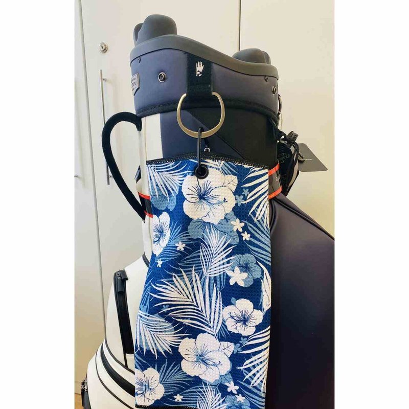 Devant Ultimate Microfiber golfový ručník, tropical flowers