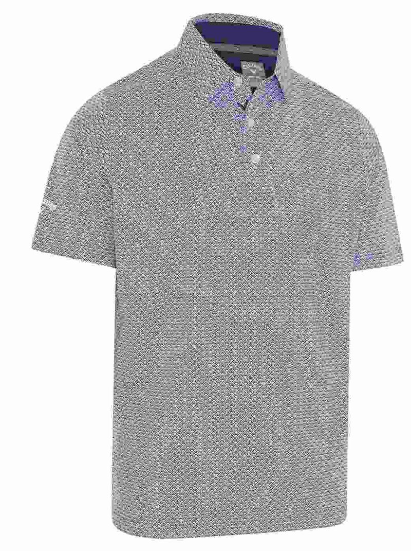 Callaway All Over Trademark pánské polo, tmavě modré