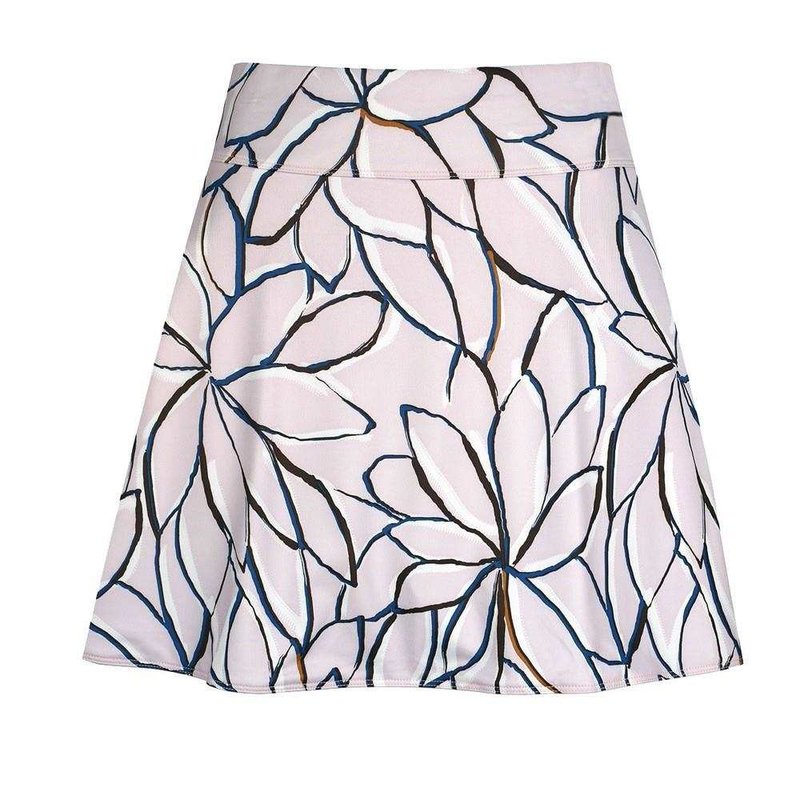Callaway Linear Floral 17" golfová skort sukně, pink nectar
