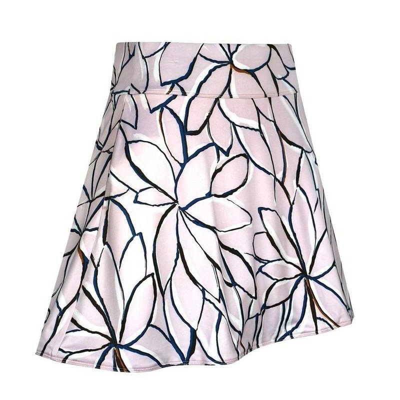 Callaway Linear Floral 17" golfová skort sukně, pink nectar