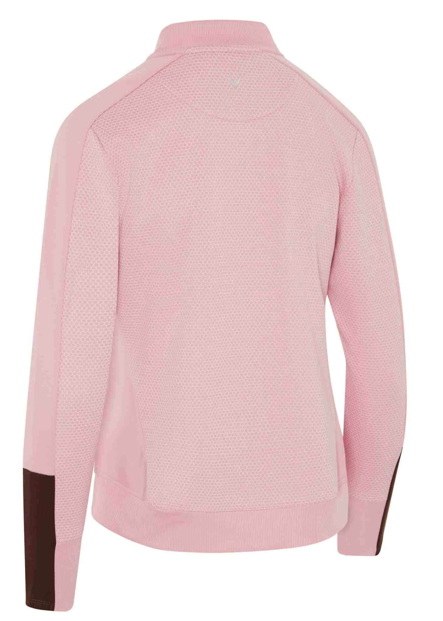 Callaway Heathered Fleece dámská mikina, pink nectar