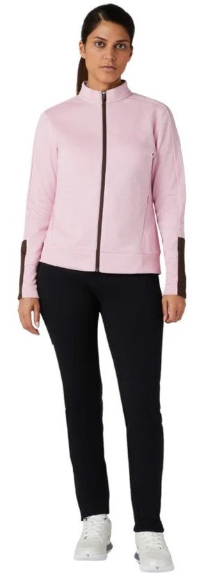Callaway Heathered Fleece dámská mikina, pink nectar
