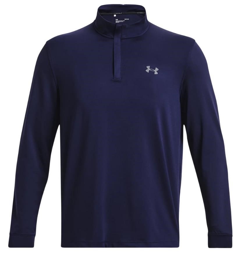 Under Armour Playoff 1/4 Zip pánská mikina, tmavě modrá