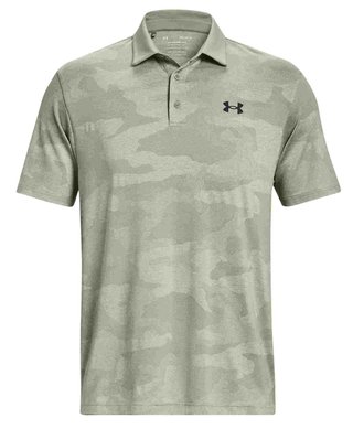 Under Armour Playoff 3.0 Jacquard pánské polo, grove green