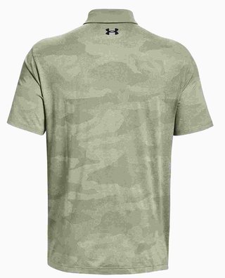 Under Armour Playoff 3.0 Jacquard pánské polo, grove green