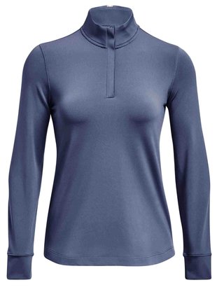 Under Armour Playoff 1/4 Zip dámská mikina, hushed blue