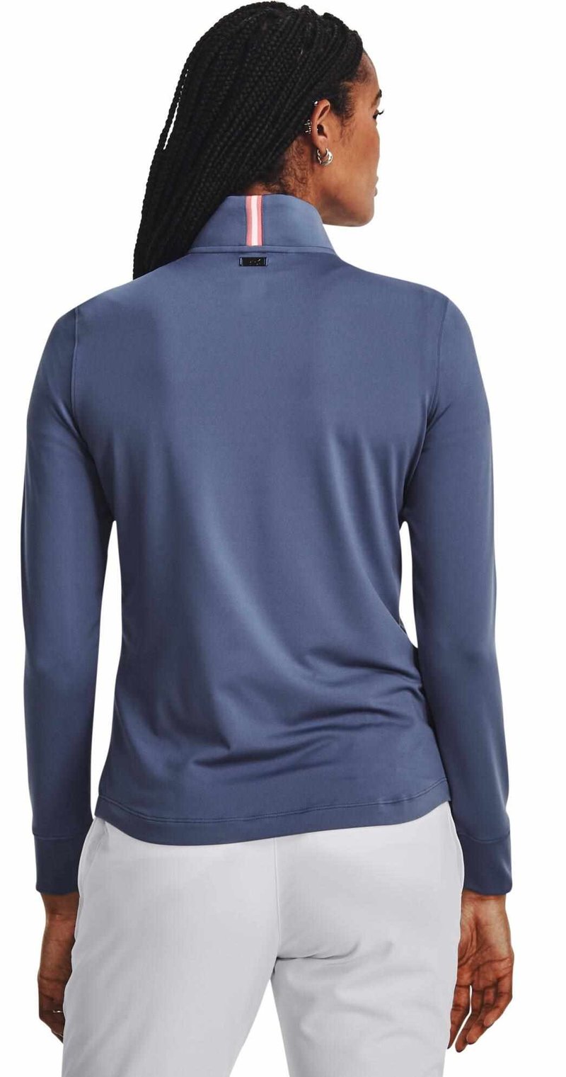Under Armour Playoff 1/4 Zip dámská mikina, hushed blue