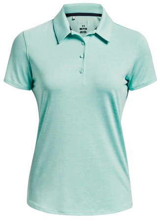 Under Armour Zinger Playoff dámské polo, neo turquoise