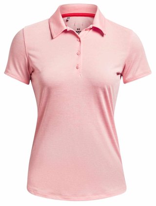 Under Armour Zinger Playoff dámské polo, světle růžové