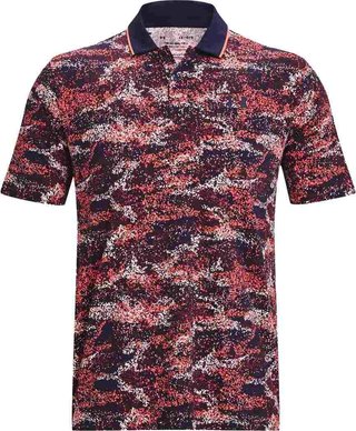 Under Armour Iso-Chill Edge pánské polo, modro/červené