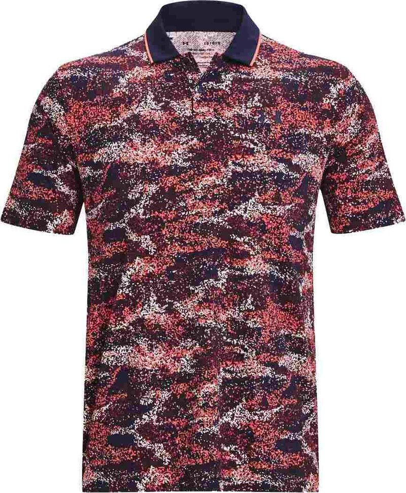 Under Armour Iso-Chill Edge pánské polo, modro/červené