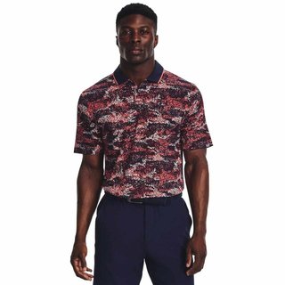 Under Armour Iso-Chill Edge pánské polo, modro/červené