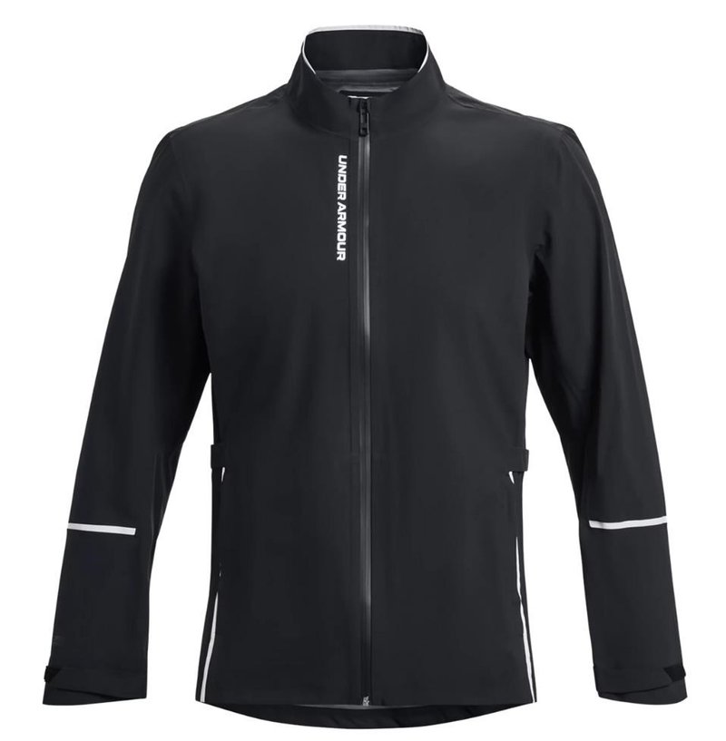 Under Armour Stormproof Cloudstrike pánská budna, černo/bílá
