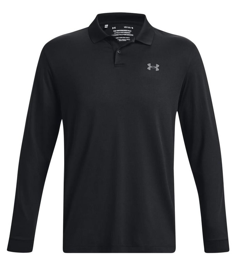 Under Armour Performance 3.0 pánské tričko s dlouhým rukávem, černé