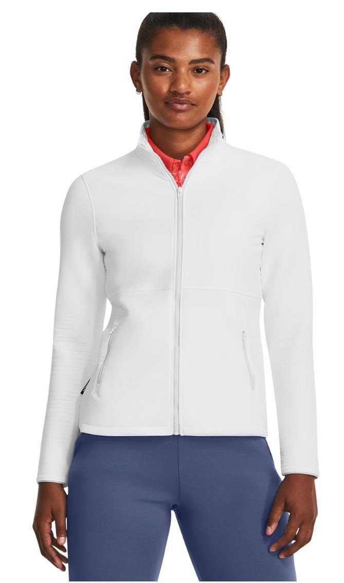 Under Armour Storm Daytona FZ dámská mikina, bílá