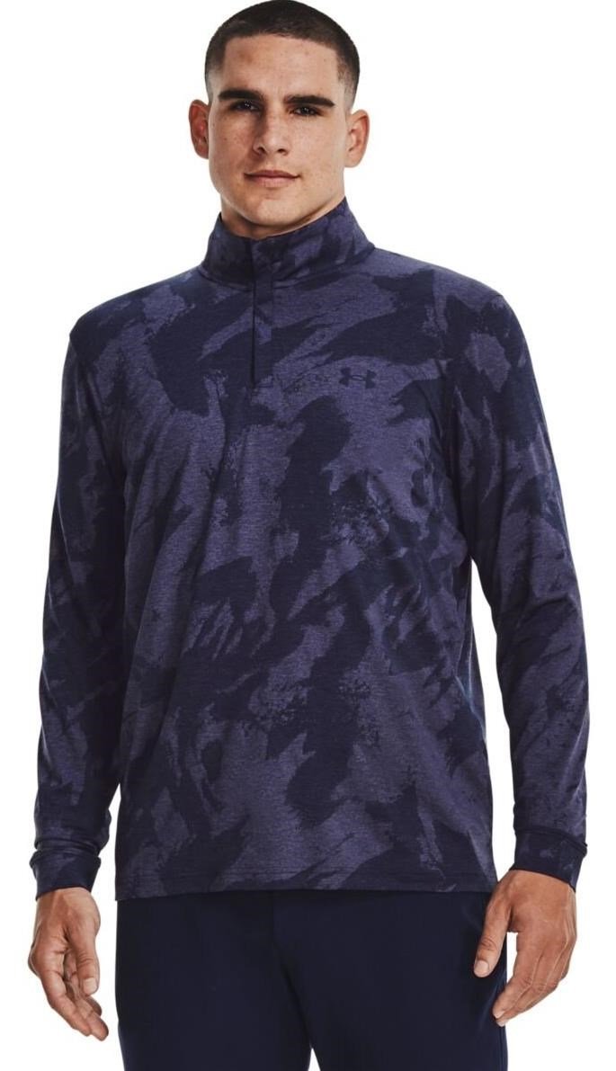 Under Armour Payoff Jacquard 1/4 Zip pánská mikina, modrá