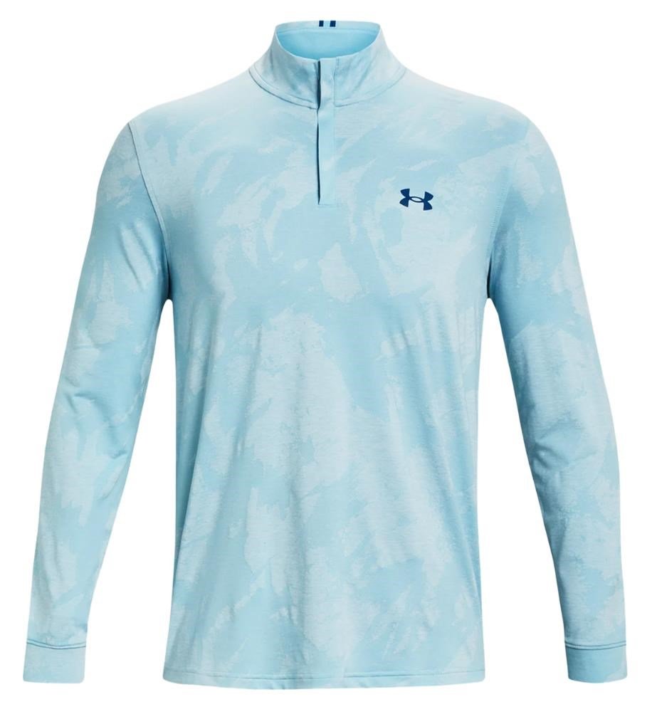 Under Armour Payoff Jacquard 1/4 Zip pánská mikina, modrá