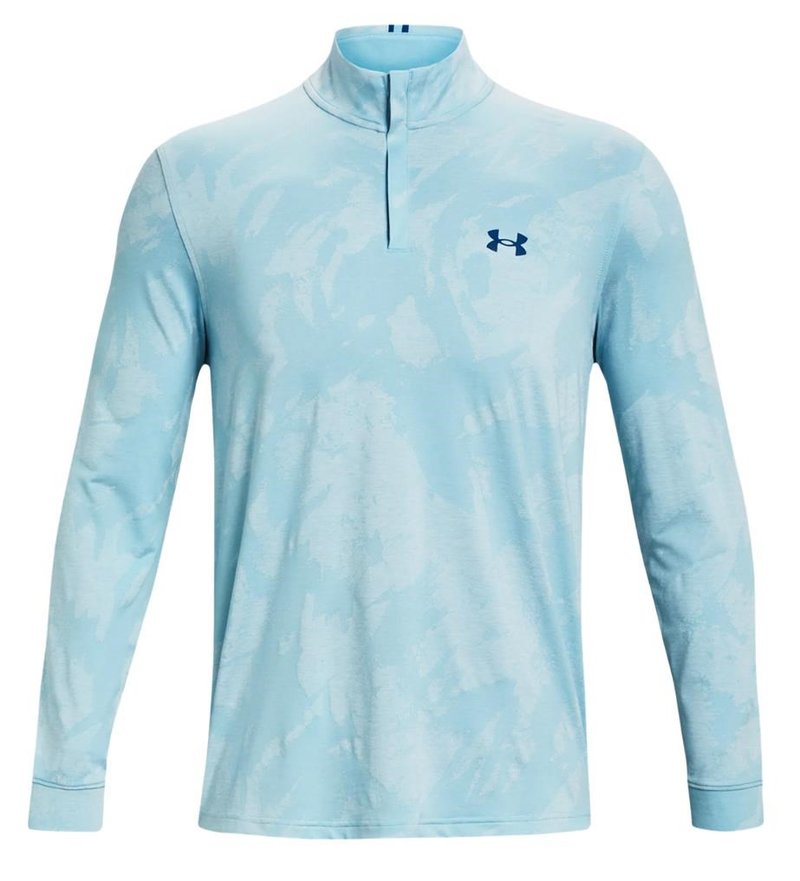 Under Armour Payoff Jacquard 1/4 Zip pánská mikina, modrá