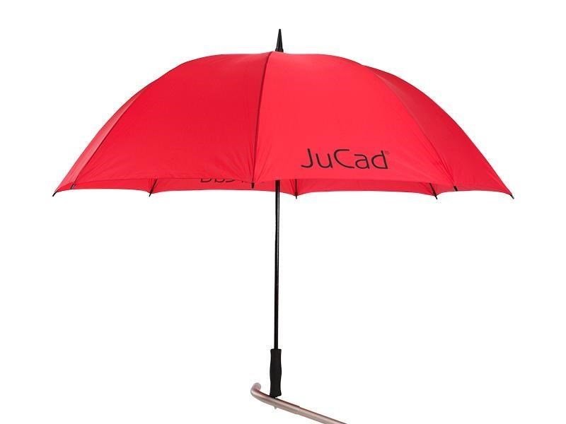 JuCad umbrella deštník 68" s pinem, červený