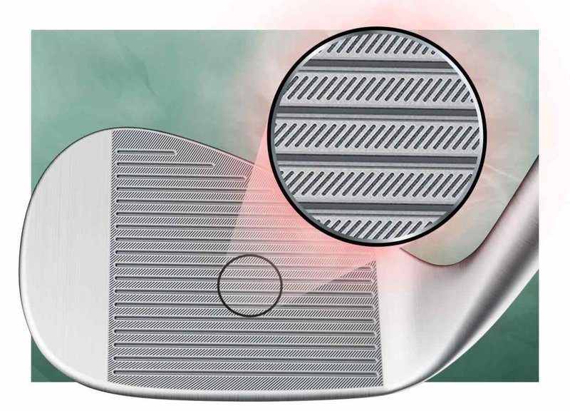 TaylorMade Milled Grind 4 Chrome wedge