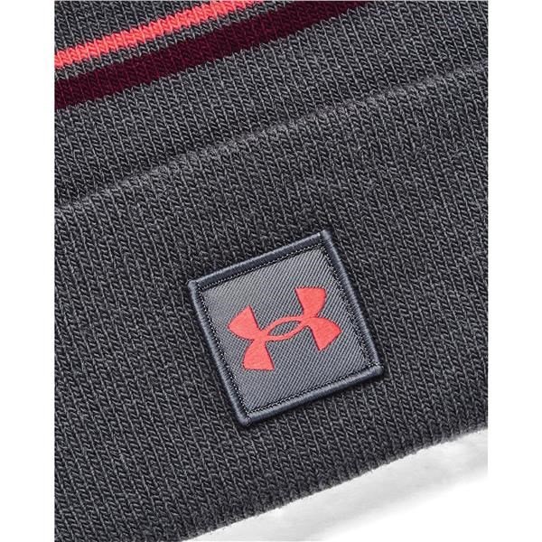 Under Armour Halftime Pom pánská zimní čepice, šedá