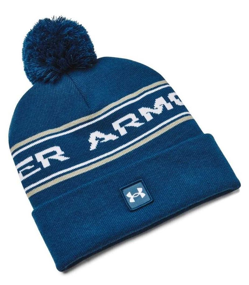 Under Armour Halftime Pom pánská zimní čepice, varsity blue