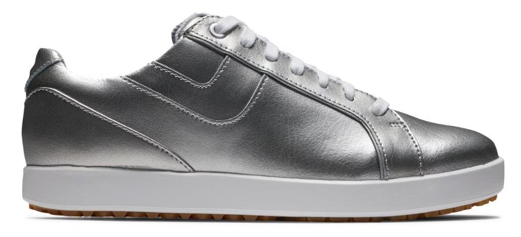 FootJoy Links dámské golfové boty, stříbrné