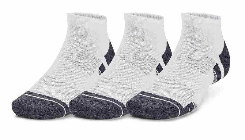 Under Armour Performance Tech unisex ponožky, 3páry, bílé