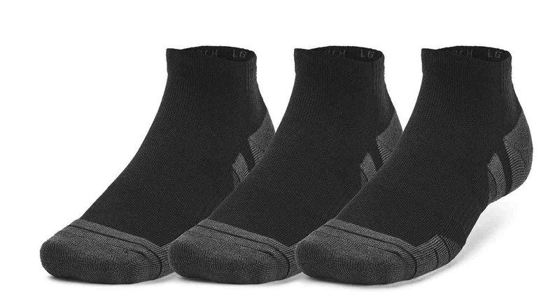 Under Armour Performance Tech unisex ponožky, 3páry, černé