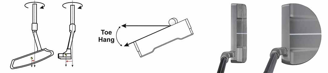 U.S. Kids Golf TS5-66 DD2 (167+cm) w5 dětský putter 33"