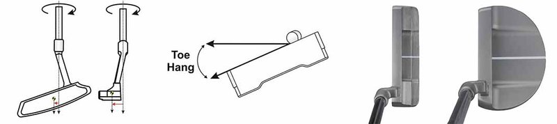 U.S. Kids Golf TS5-66 DD2 (167+cm) w5 dětský putter 33"