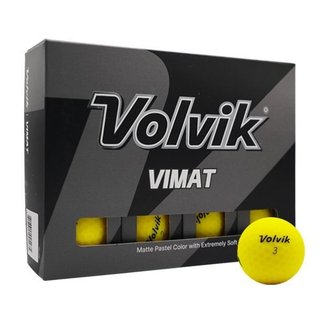 Volvik VIMAT golfové míčky, žluté