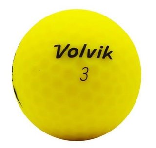 Volvik VIMAT golfové míčky, žluté