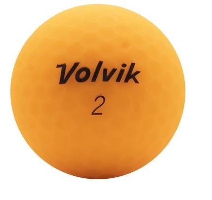 Volvik VIMAT golfové míčky, oranžové,12ks