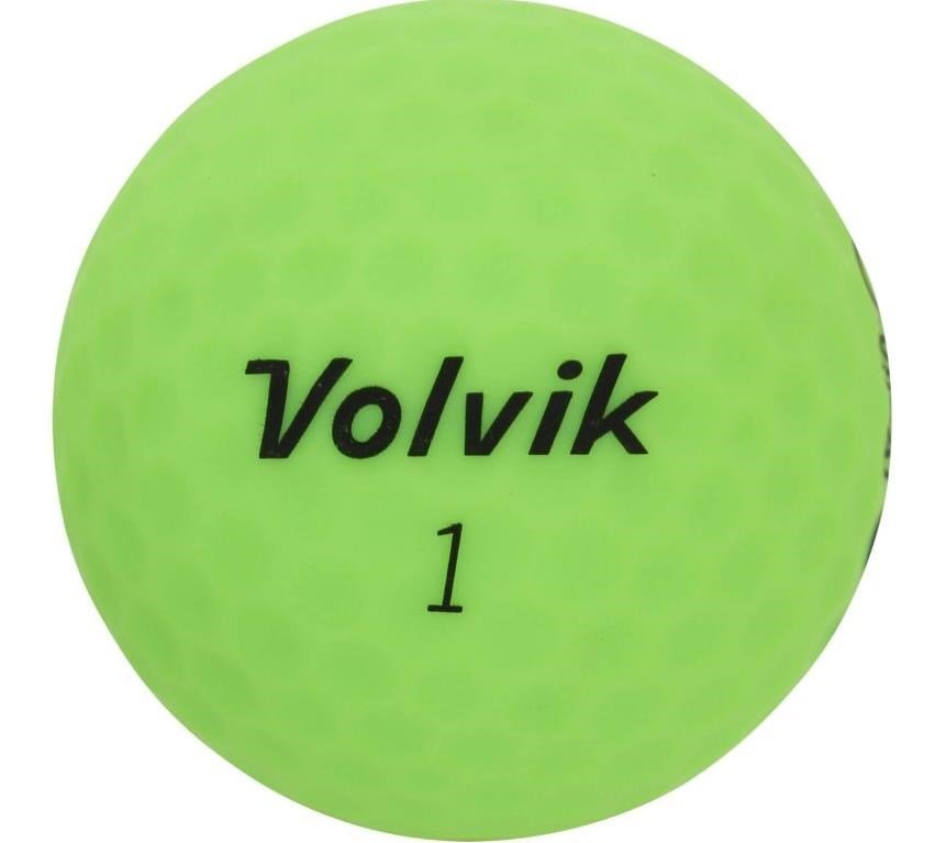 Volvik Vimat golfové míčky, zelené, 12 ks