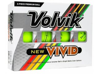 Volvik Vivid golfové míčky, zelené