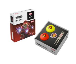 Volvik VIVID MARVEL IRONMAN dárková sada